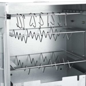 BBQ Oven Smoker met 1 kg houtsnippers 44,5x29x83 cm - Afbeelding 3