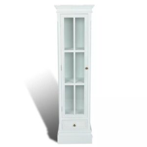 Chique boekenkast met 3 planken wit hout