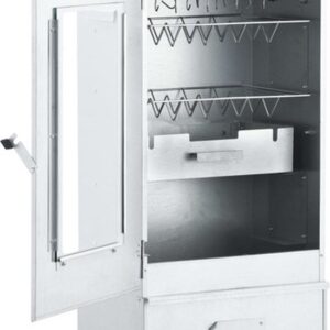 BBQ Oven Smoker met 1 kg houtsnippers 44,5x29x83 cm - Afbeelding 4