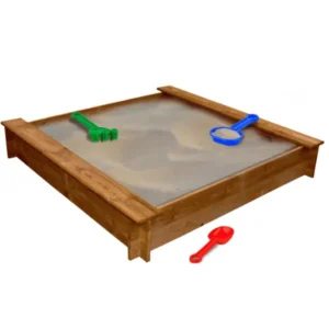 vidaXL Zandbak Hout Vierkant