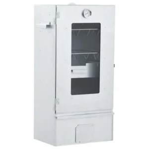 vidaXL BBQ Oven Smoker met 1 kg houtsnippers 44,5x29x83 cm