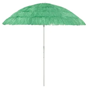 vidaXL Hawaii Strandparasol Groen 240 cm