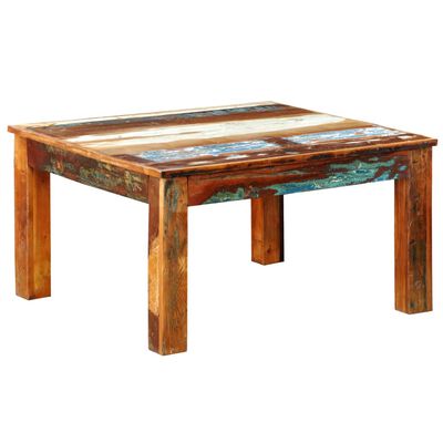 Salontafel Vierkant Gerecycled Hout