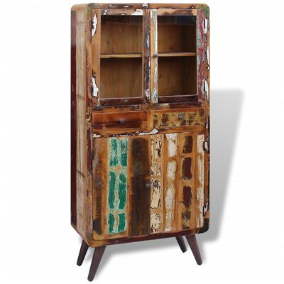 Kast massief gerecycled hout 90x40x190 cm