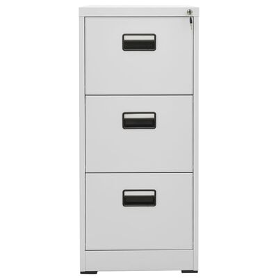 Archiefkast lichtgrijs 46x62x102,5 cm staal