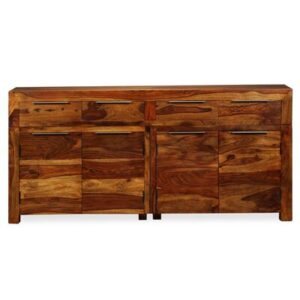 Dressoir massief acaciahout 160x35x75 cm
