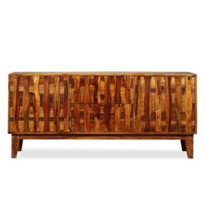 Dressoir massief acaciahout 160x45x70 cm