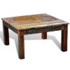 Salontafel Vierkant Gerecycled Hout - Afbeelding 3