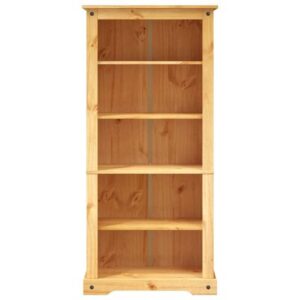 Boekenkast met 5 lagen Mexicaans grenen Corona-stijl 80x40x170 cm