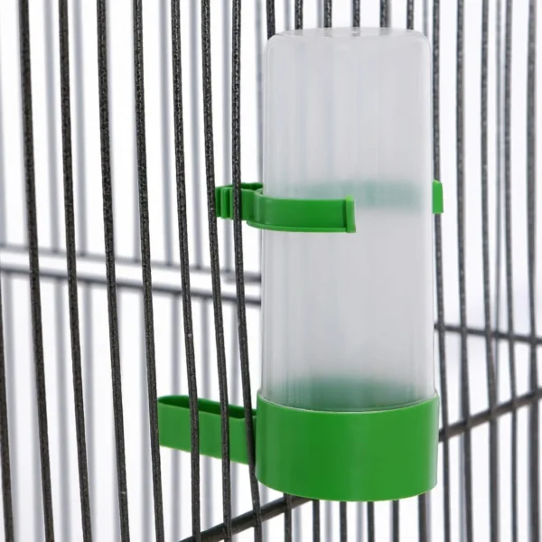Vogelkooi Zwart 54x54x146 cm Staal - Afbeelding 4