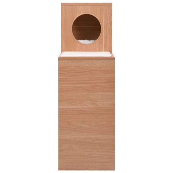 Kattenhuis met sisal krabmat 100 cm - Afbeelding 2