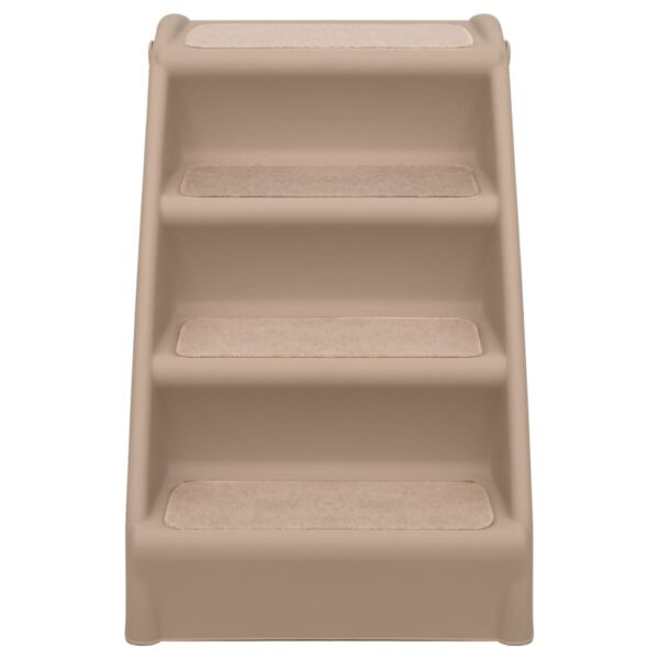 Hondentrap opvouwbaar bruin 62x40x49,5 cm - Afbeelding 2