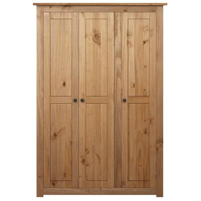 3-deurs kledingkast 118x50x171,5 cm grenen Panama-serie