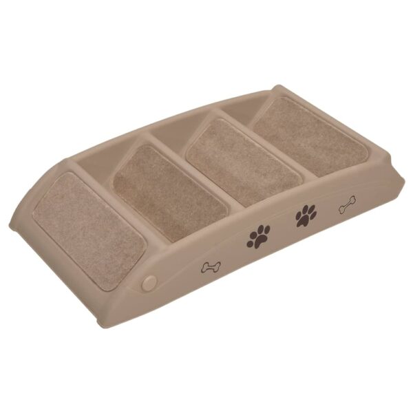 Hondentrap opvouwbaar bruin 62x40x49,5 cm - Afbeelding 5